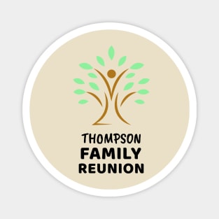 Thompson Family Reunion Design Magnet